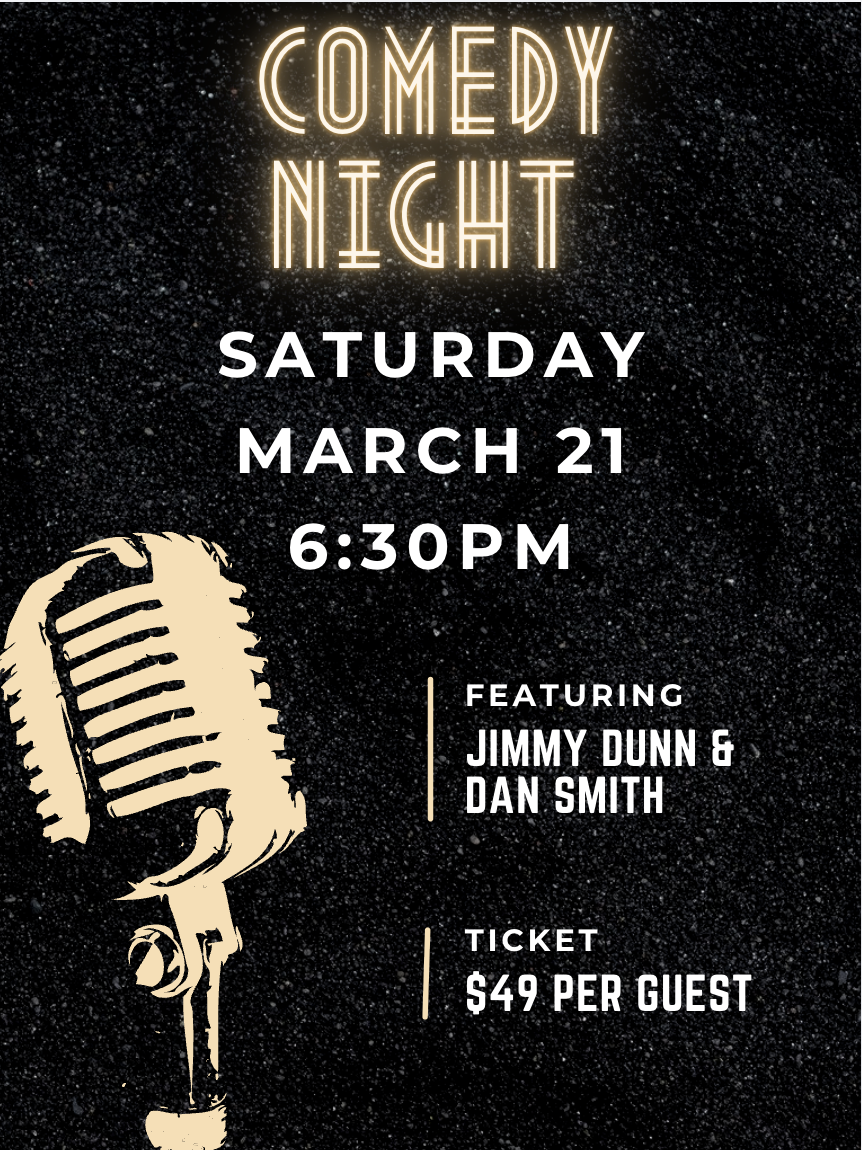 March 21 Comedy Ticket